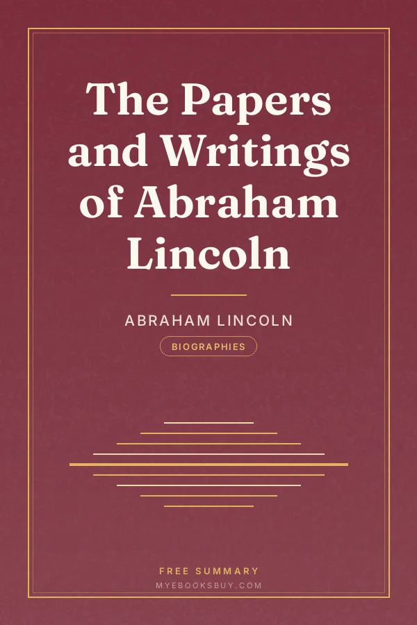 Cover of The Papers and Writings of Abraham Lincoln