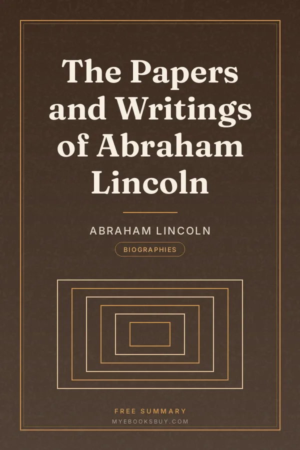 Cover of The Papers and Writings of Abraham Lincoln