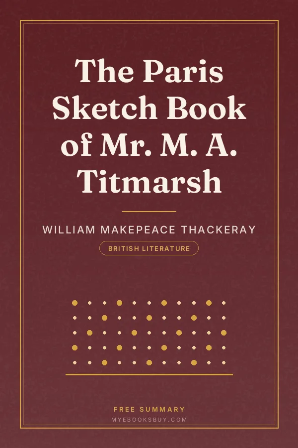 Cover of The Paris Sketch Book of Mr. M. A. Titmarsh