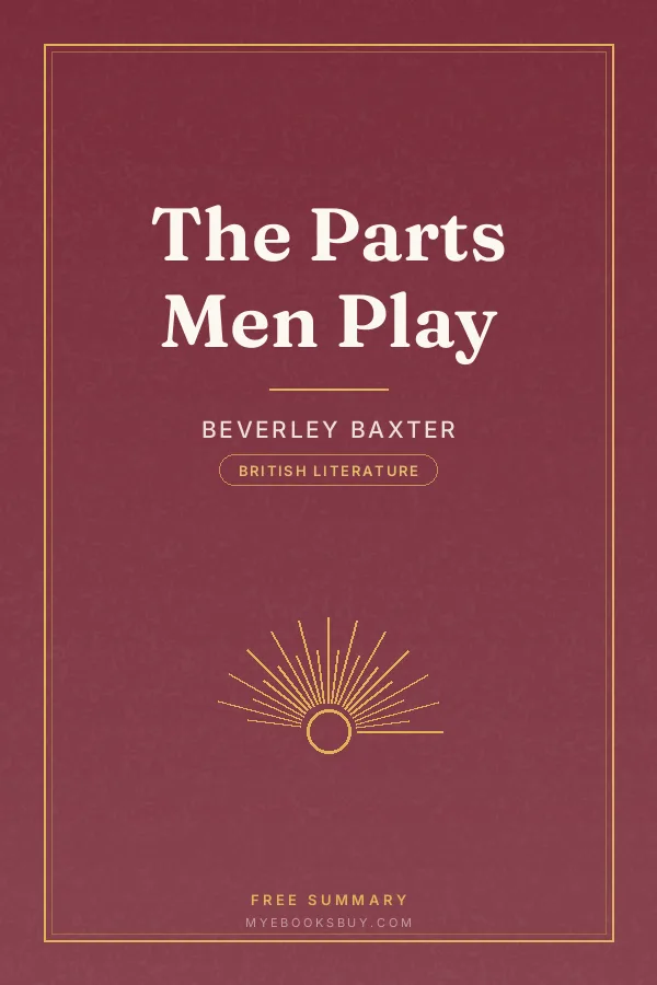 Cover of The Parts Men Play
