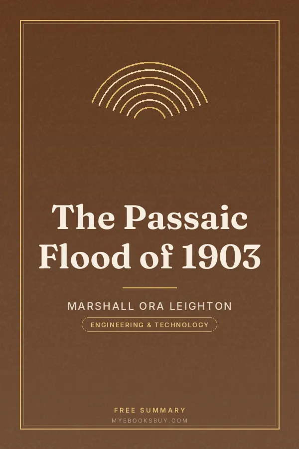 Cover of The Passaic Flood of 1903