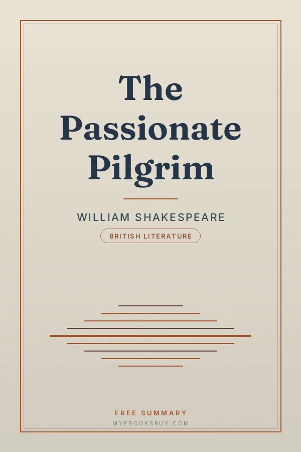 Cover of The Passionate Pilgrim