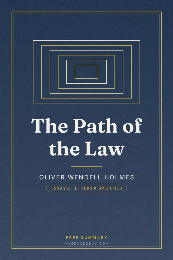 Cover of The Path of the Law