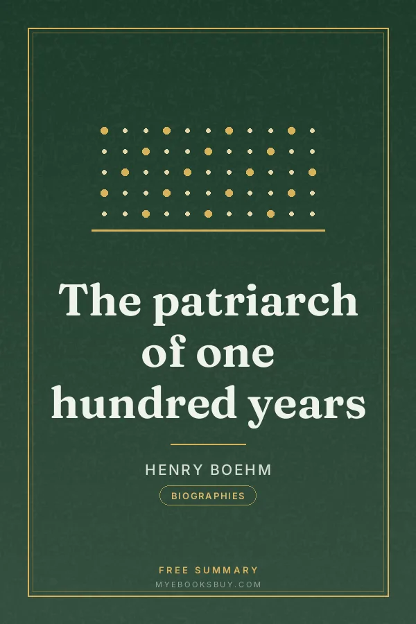 Cover of The patriarch of one hundred years