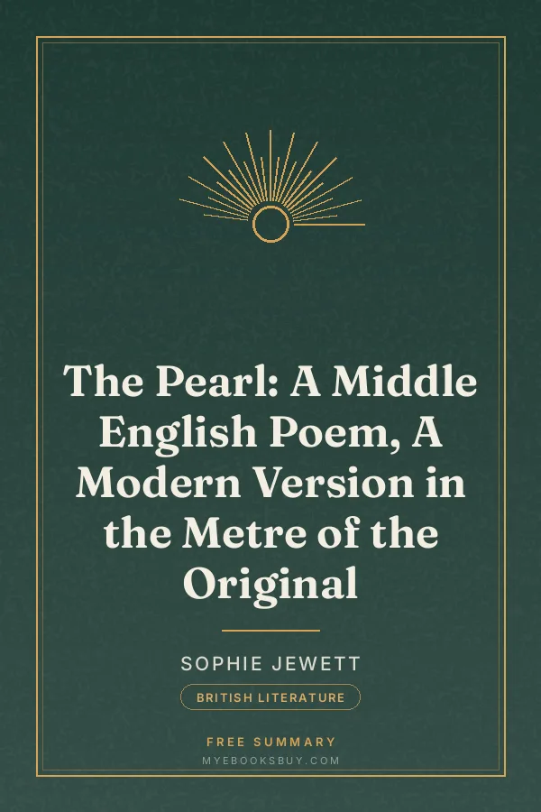 Cover of The Pearl: A Middle English Poem, A Modern Version in the Metre of the Original