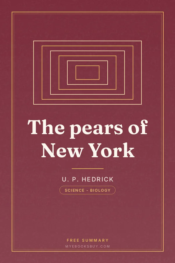 Cover of The pears of New York
