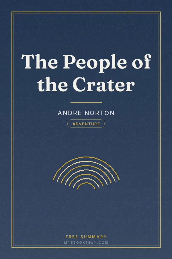 Cover of The People of the Crater