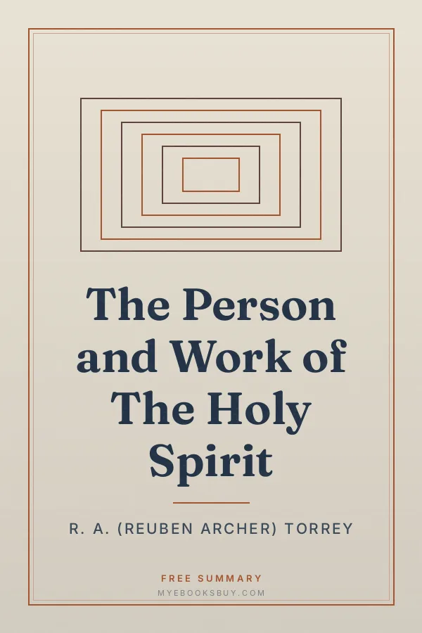 Cover of The Person and Work of The Holy Spirit