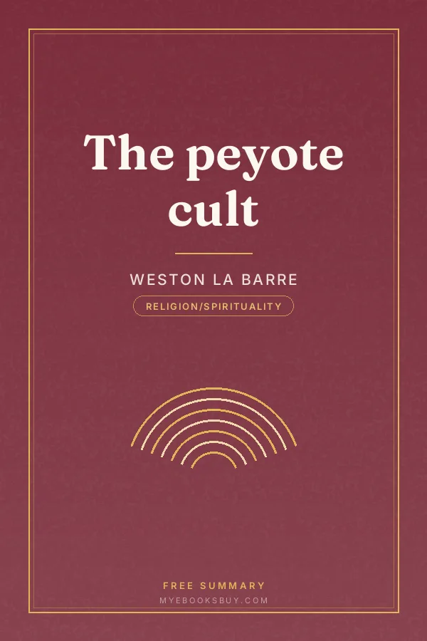 Cover of The peyote cult