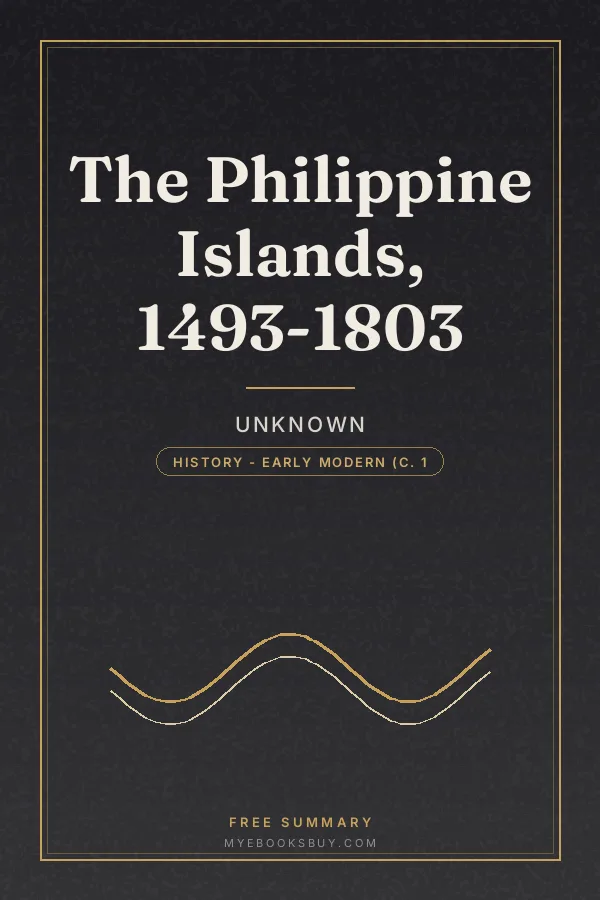 Cover of The Philippine Islands, 1493-1803