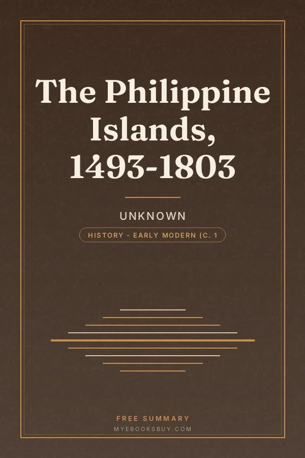 Cover of The Philippine Islands, 1493-1803