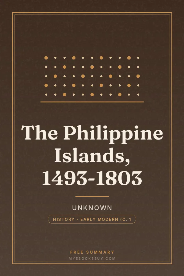 Cover of The Philippine Islands, 1493-1803