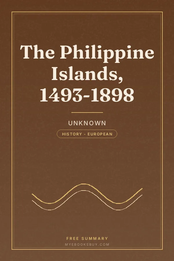 Cover of The Philippine Islands, 1493-1898
