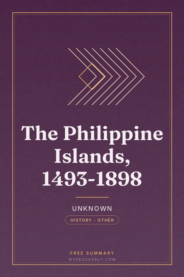 Cover of The Philippine Islands, 1493-1898