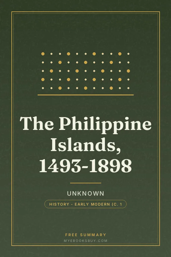 Cover of The Philippine Islands, 1493-1898
