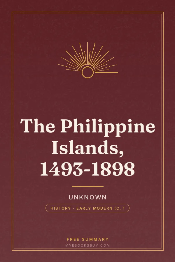 Cover of The Philippine Islands, 1493-1898