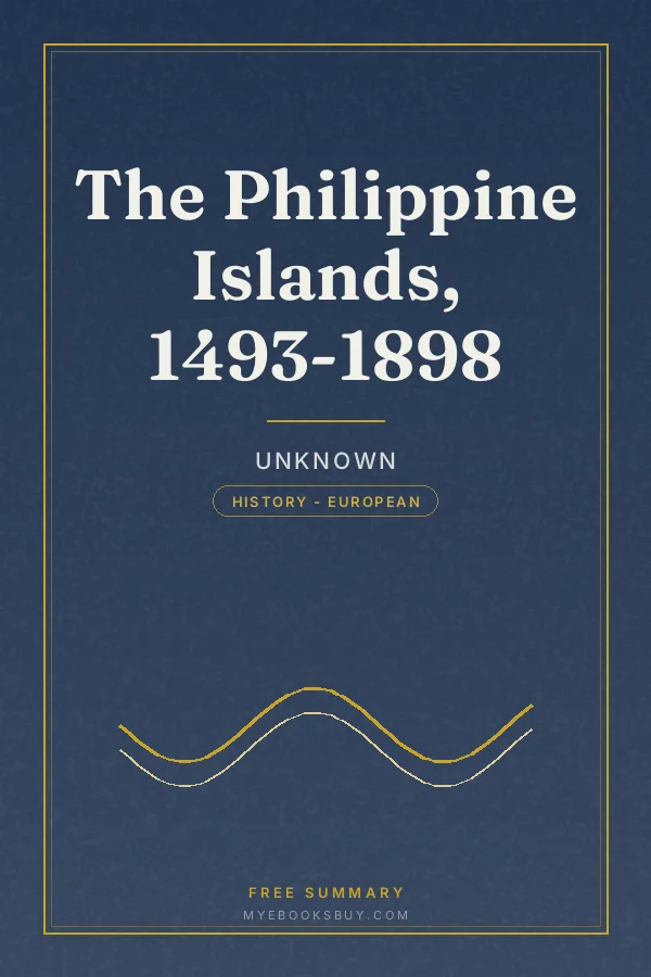 Cover of The Philippine Islands, 1493-1898