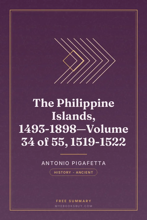 Cover of The Philippine Islands, 1493-1898—Volume 34 of 55, 1519-1522