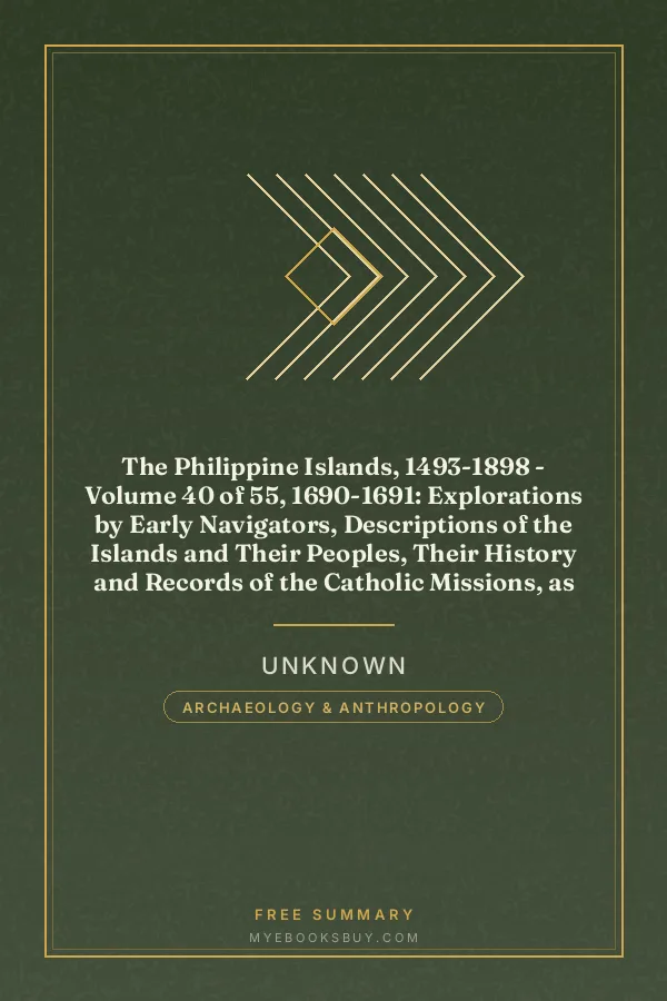 Cover of The Philippine Islands, 1493-1898 - Volume 40 of 55, 1690-1691: Explorations by Early Navigators, Descriptions of the Islands and Their Peoples, Their History and Records of the Catholic Missions, as Related in Contemporaneous Books and Manuscripts, Showing the Political, Economic, Commercial and Religious Conditions of Those Islands from Their Earliest Relations with European Nations to the Close of the Nineteenth Century