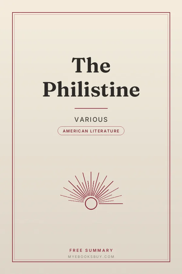 Cover of The Philistine