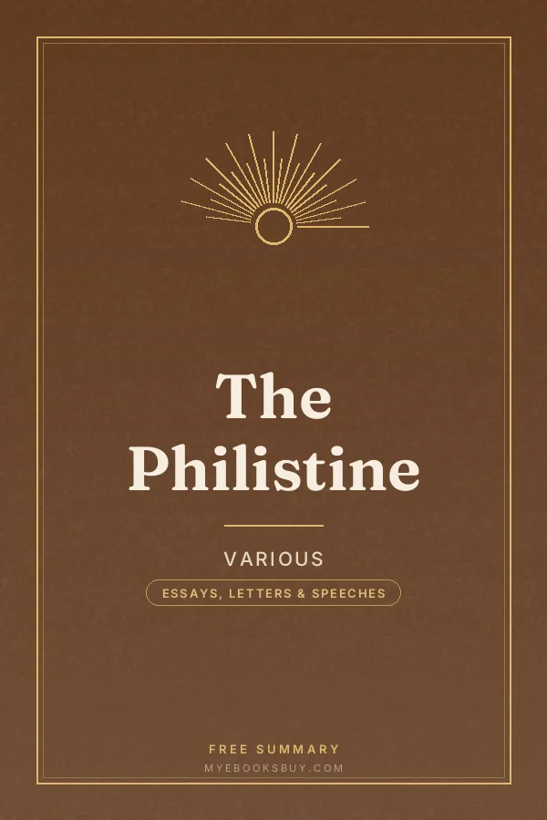 Cover of The Philistine