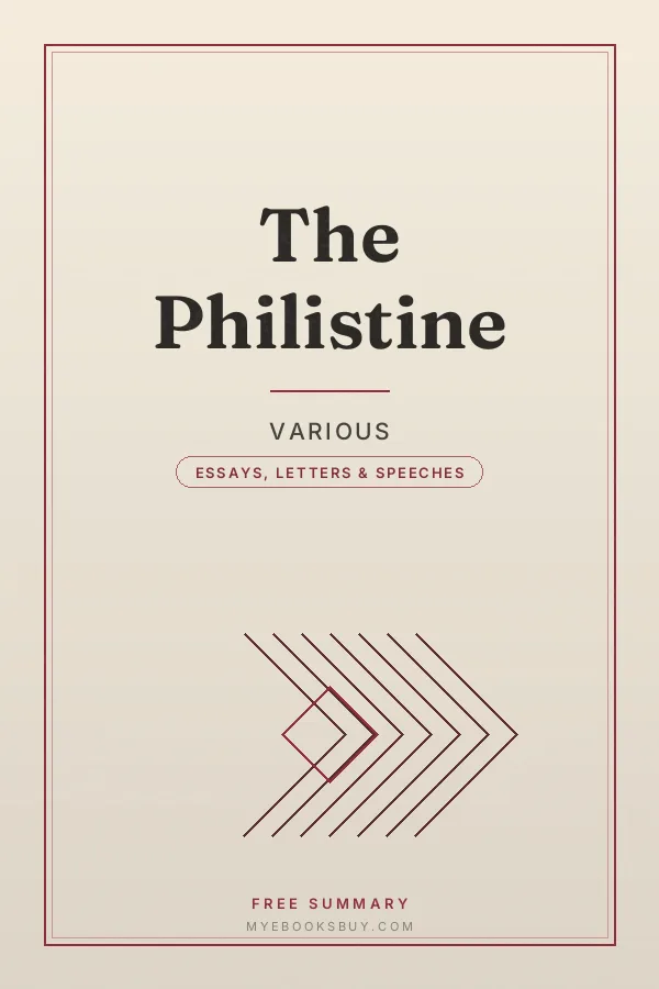 Cover of The Philistine