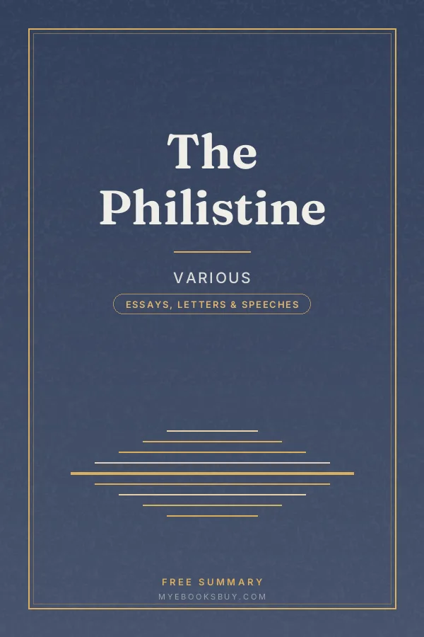 Cover of The Philistine