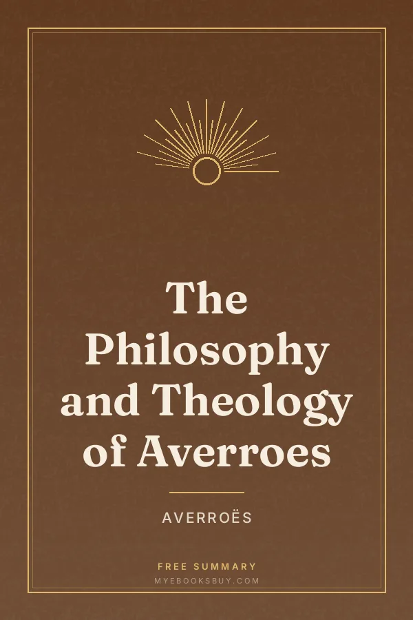 Cover of The Philosophy and Theology of Averroes