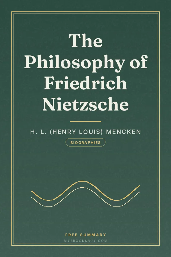 Cover of The Philosophy of Friedrich Nietzsche