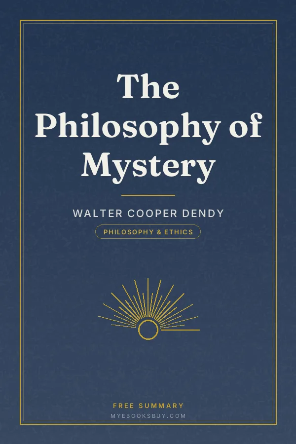 Cover of The Philosophy of Mystery