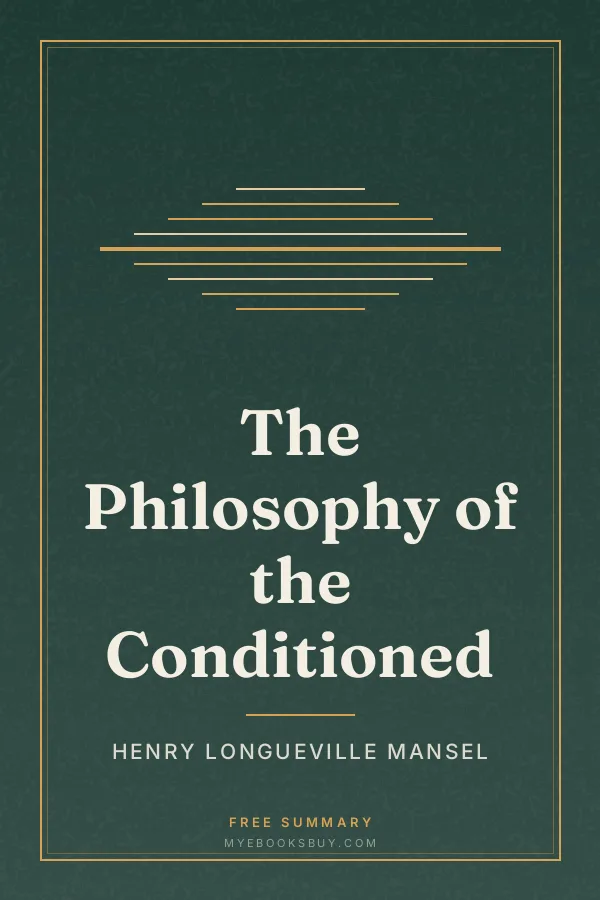 Cover of The Philosophy of the Conditioned