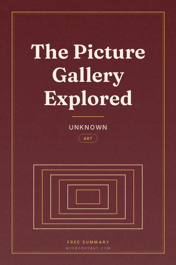 Cover of The Picture Gallery Explored