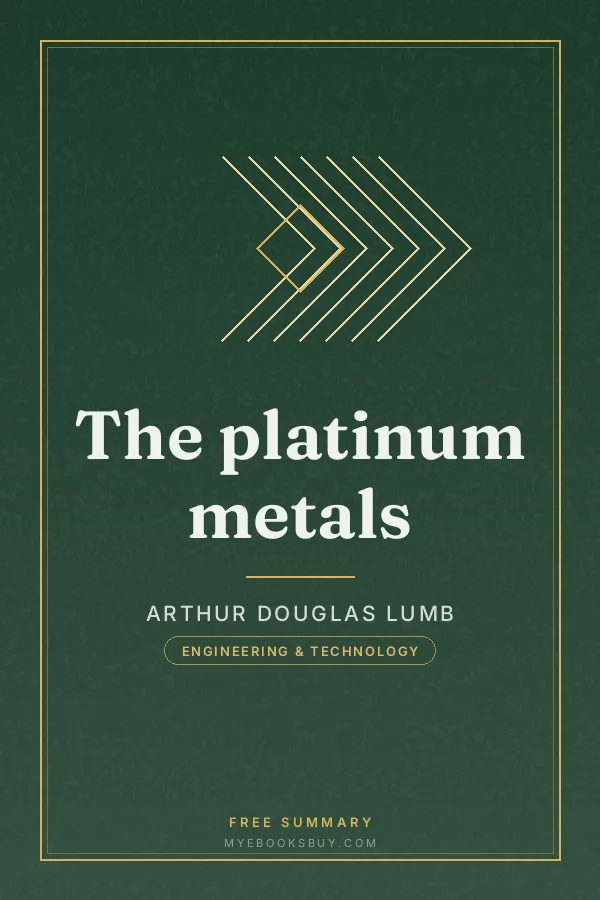 Cover of The platinum metals