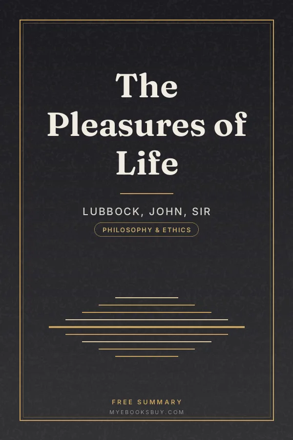 Cover of The Pleasures of Life