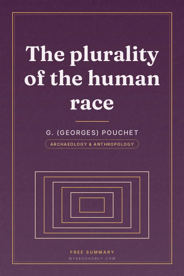 Cover of The plurality of the human race