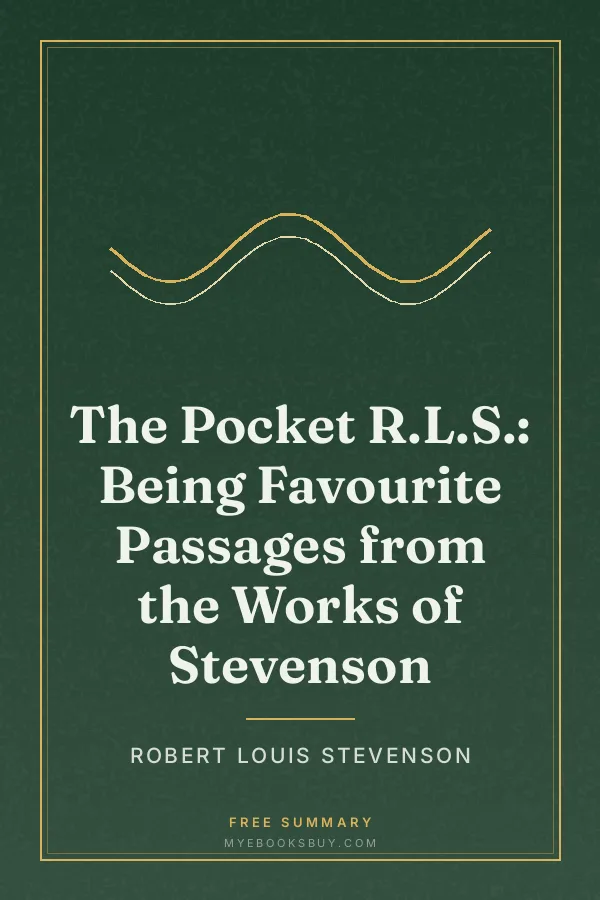Cover of The Pocket R.L.S.: Being Favourite Passages from the Works of Stevenson