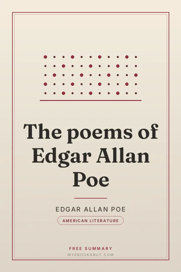 Cover of The poems of Edgar Allan Poe
