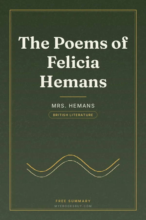 Cover of The Poems of Felicia Hemans