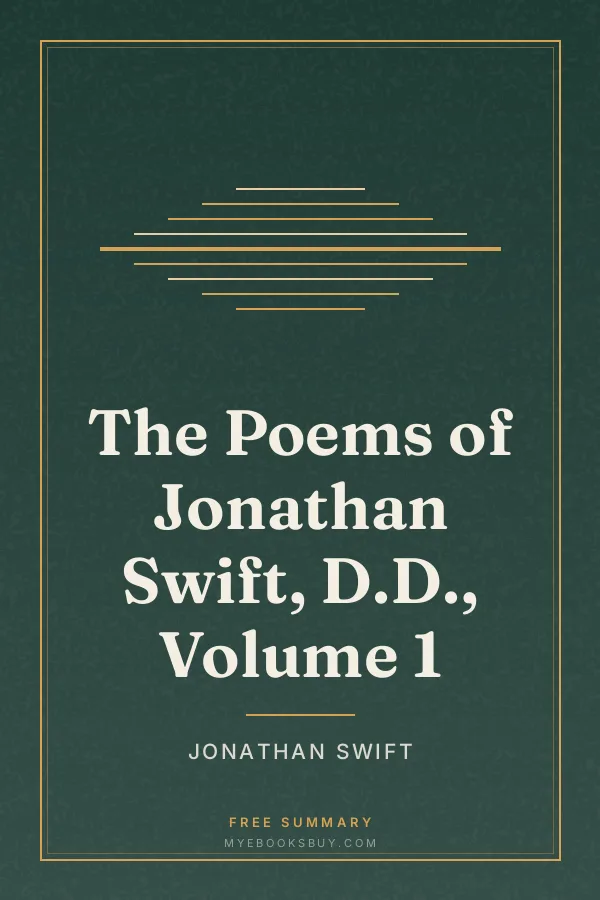 Cover of The Poems of Jonathan Swift, D.D., Volume 1
