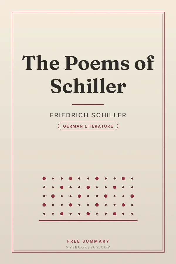 Cover of The Poems of Schiller