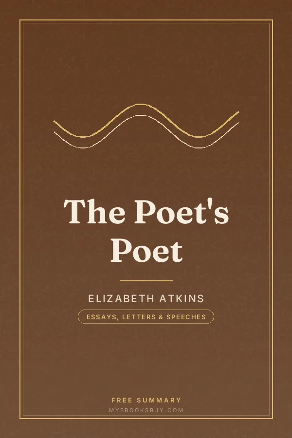 Cover of The Poet's Poet