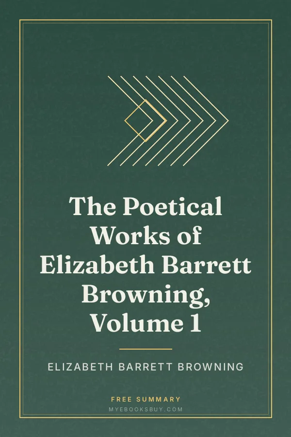 Cover of The Poetical Works of Elizabeth Barrett Browning, Volume 1