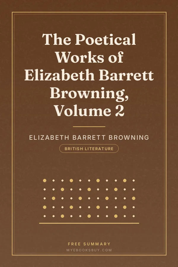 Cover of The Poetical Works of Elizabeth Barrett Browning, Volume 2