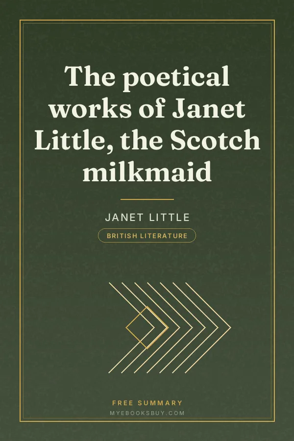 Cover of The poetical works of Janet Little, the Scotch milkmaid
