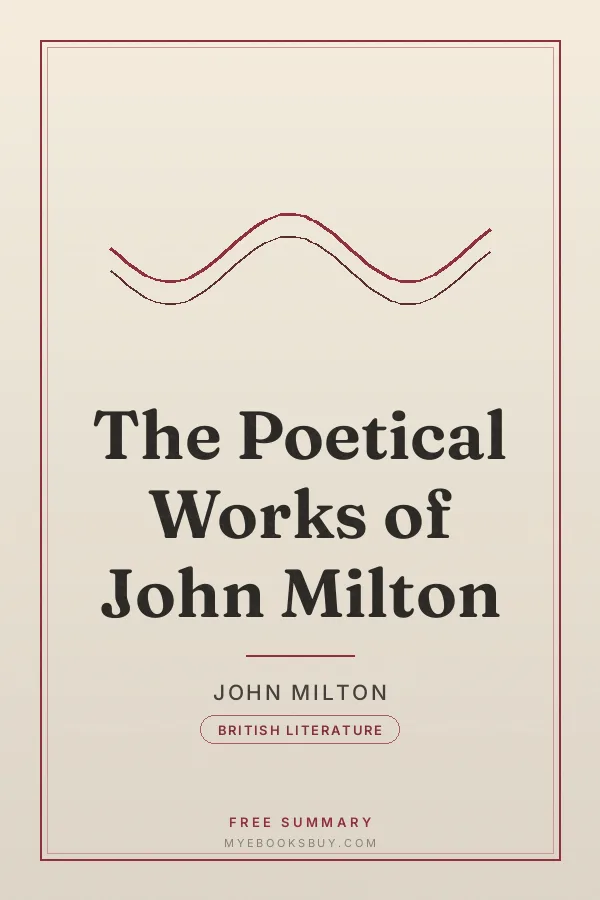 Cover of The Poetical Works of John Milton