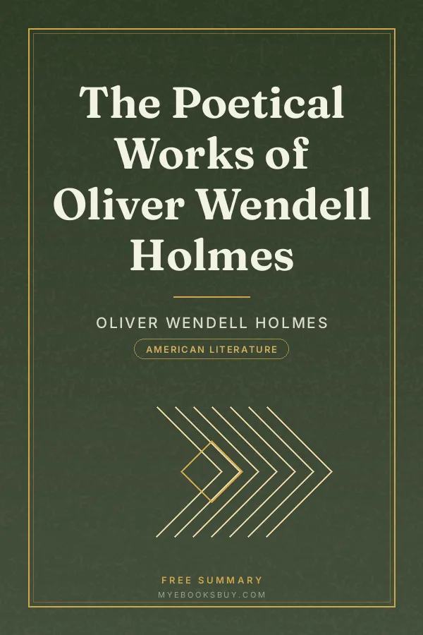 Cover of The Poetical Works of Oliver Wendell Holmes