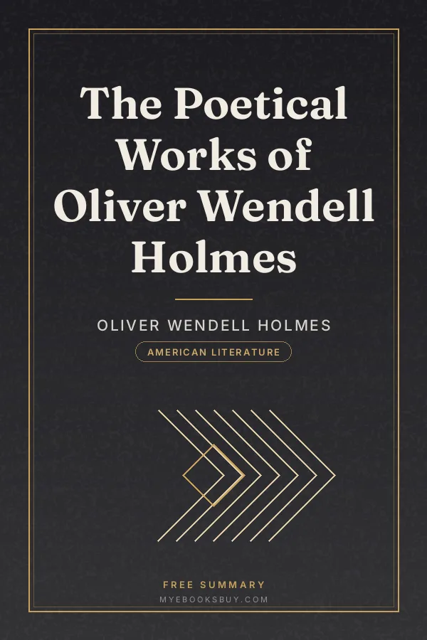 Cover of The Poetical Works of Oliver Wendell Holmes