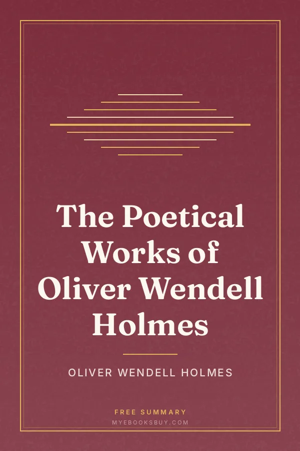 Cover of The Poetical Works of Oliver Wendell Holmes