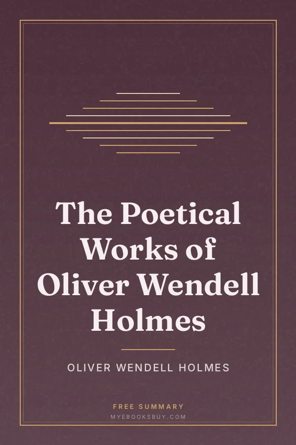 Cover of The Poetical Works of Oliver Wendell Holmes