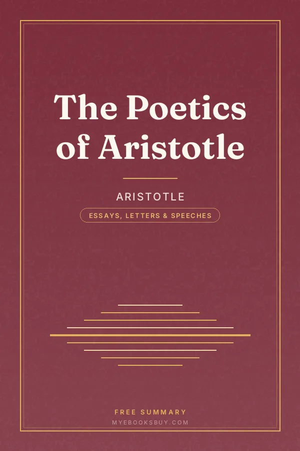 Cover of The Poetics of Aristotle